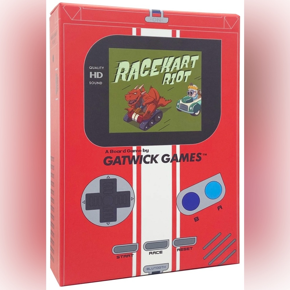 Racekart Riot Board Game NEW Sealed Retro Racing Strategy Game Ages 10+
